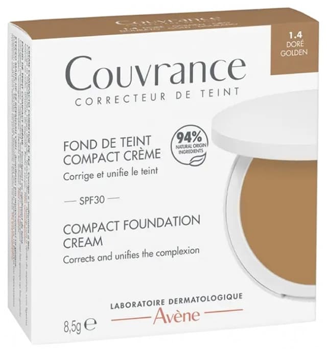 Avène Couvrance Fond de Teint Compact Or