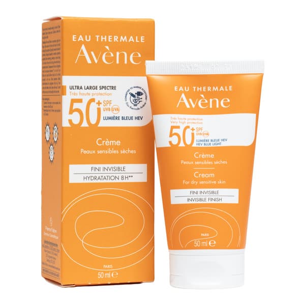 Avène Solar Crème SPF 50+ – 50 ml Protection solaire