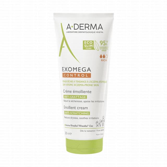 A-Derma Exomega Control Emollient Crème – 200 ml
