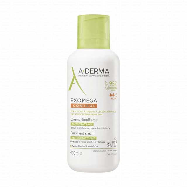 A-Derma Exomega Control Emollient Crème – 400 ml