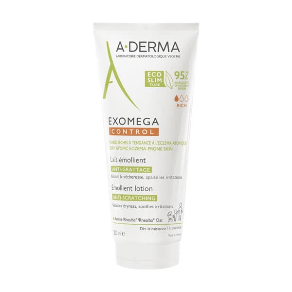 A-Derma Exomega Control Emollient Lait Corps – 200 ml