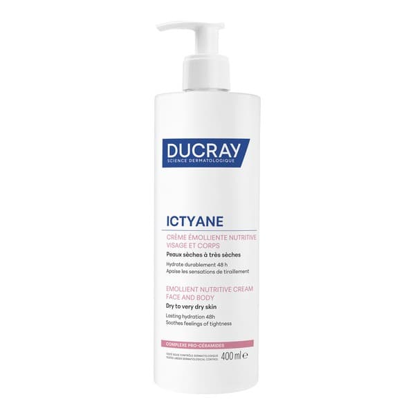 Ducray Ictyane Crème Corps Anti-Sécheresse 400 ml