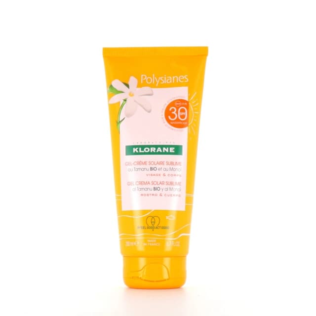 Klorane Sublime Lait Solaire Tamanu/Monoi – 200 ml
