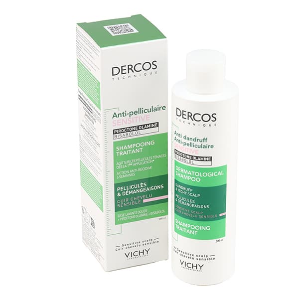 Vichy Dercos-Tec Lotion Antipelliculaire cuir chevelu sensible – 200 ml