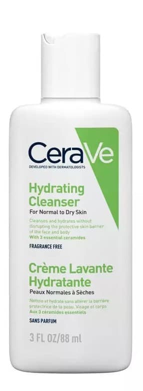 CeraVe Hydrating Cleanser – 88 ml