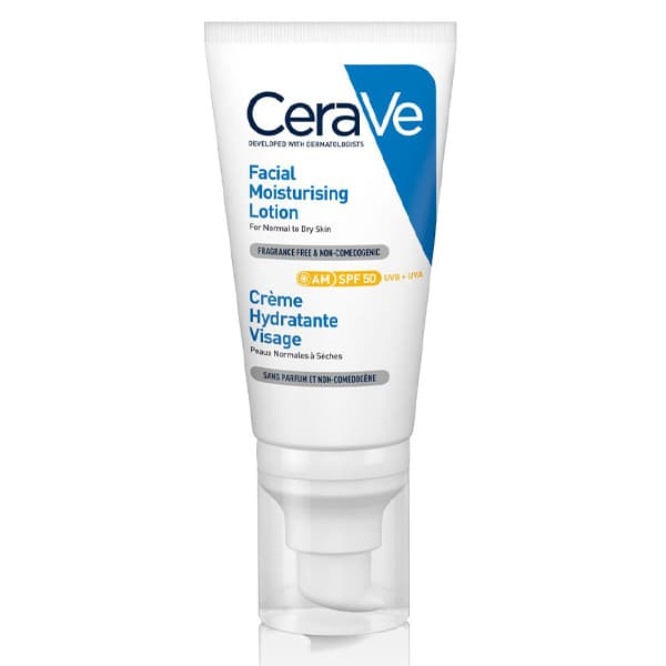 CeraVe Crème Visage SPF 50 – Hydratante