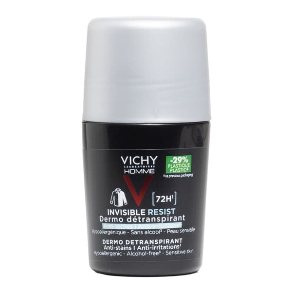 Vichy VH Déodorant Roll-on 72h Invisible – 50 ml
