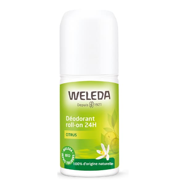 Weleda We Déodorant Roll-on Citron – 50 ml, 24h