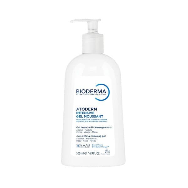 Bioderma Atoderm Intensive Gel moussant – 500 ml Nettoyant