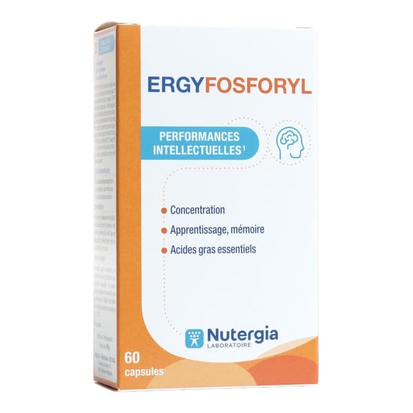 Oméga-3 + Vitamine B5 – 60 gélules | Ergyfosforyl