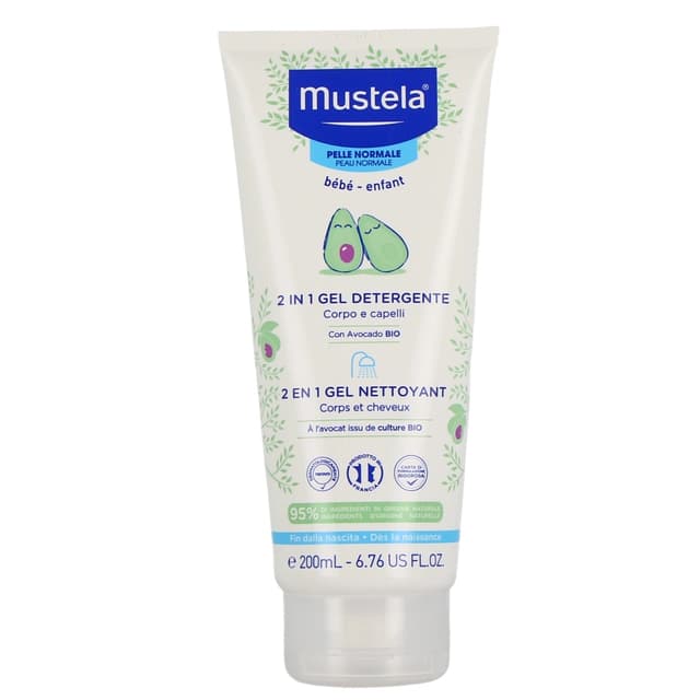 Mustela Gel Lavant et Hydratant 2in1 – 200 ml