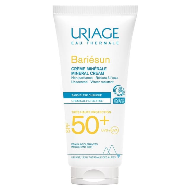 Uriage Bariesun SPF50+ Crème minérale – Protection solaire