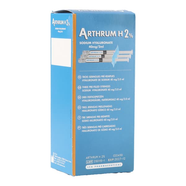Arthrum H 2% – 3 x 2 ml sirop