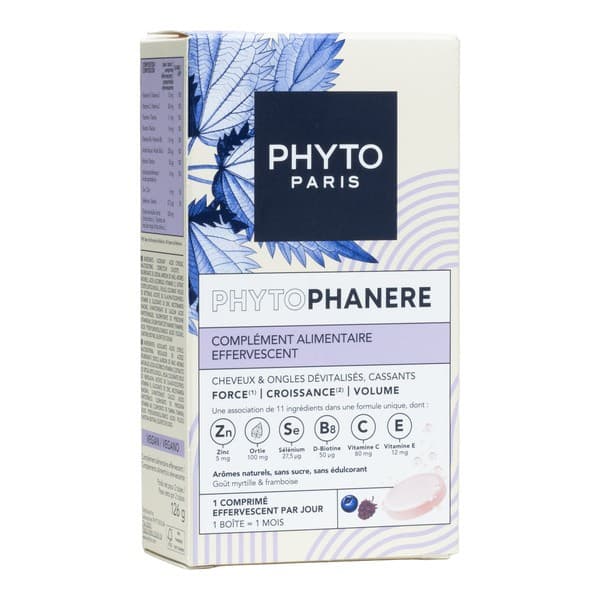 Multivitamines + Biotine – 2 x 15 comprimés effervescents | Phytophanère