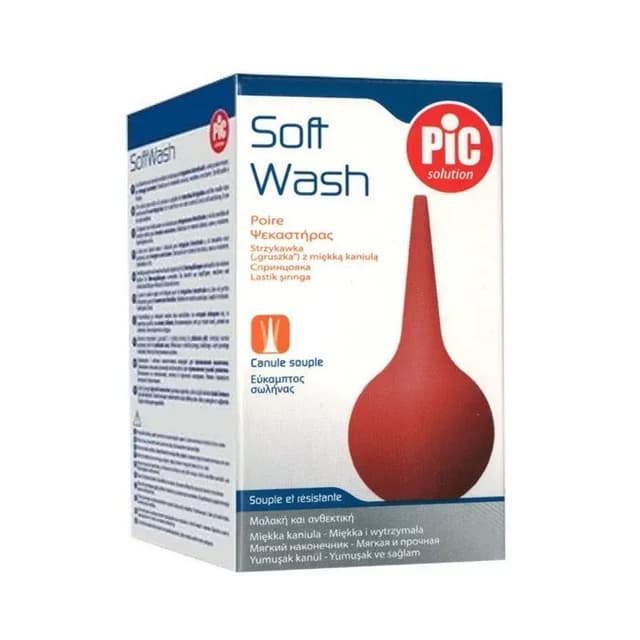 PIC Soft Wash Poire à lavement – 70 ml