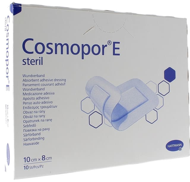 Cosmopor E Ceram Adhésif – Pansement 10×8 cm