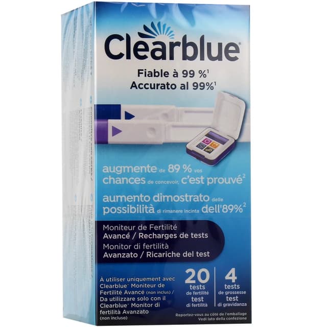 Clearblue Fertility Sticks – 20 + 4 tests