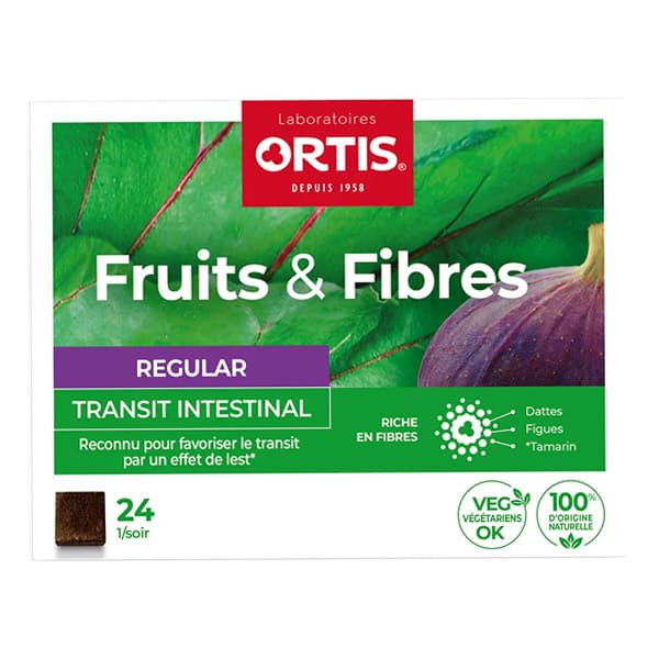 Frutta e Fibre Classic – 24 Cubes à Mâcher