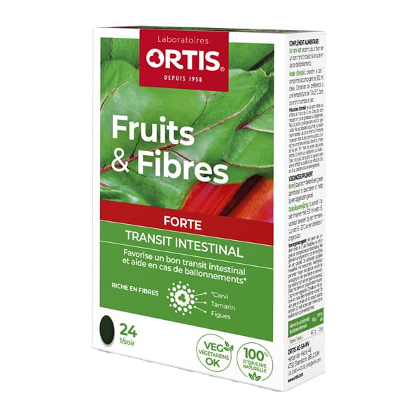 Fibres – 24 comprimés | Frutta e Fibre Forte