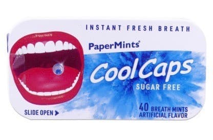 Cool Caps Sugar Free – 40 Bonbons Sans Sucre