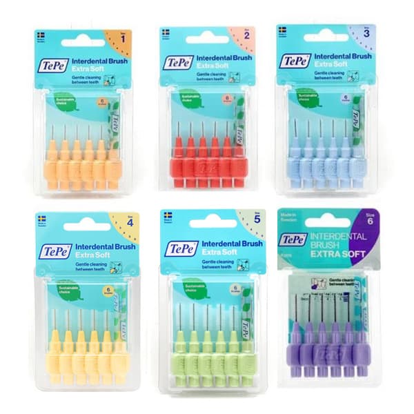 TePe X-Soft Brossette Interdentaire Orange 0,45 mm