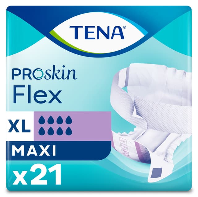 Tena Flex Maxi XL – 21 pièces