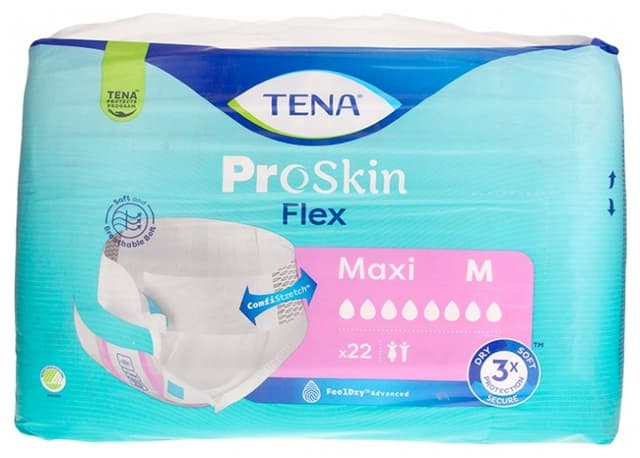 TENA Flex Maxi Taille M – 22 pièces