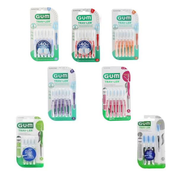 GUM Trav-Ler 0,6 mm – Brossette interdentale Pro