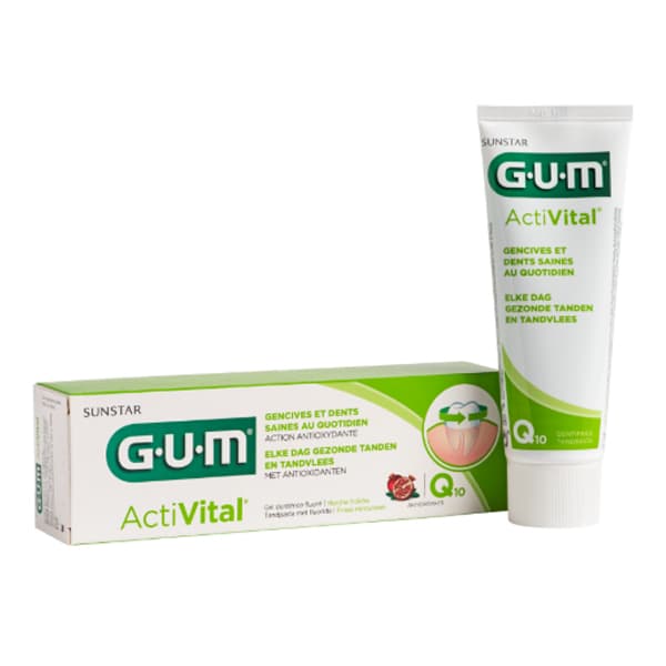 GUM ACTIVITAL Dentifrice Gel – 75 ml