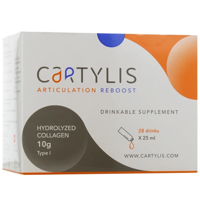 Collagène 10 g + Multivitamines – 28 flacons de 25ml | Cartylis Collag IDR