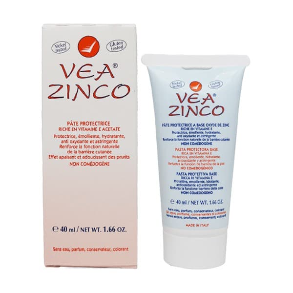 VEA-ZINCO Crème Protectrice avec Zinc – 40 ml