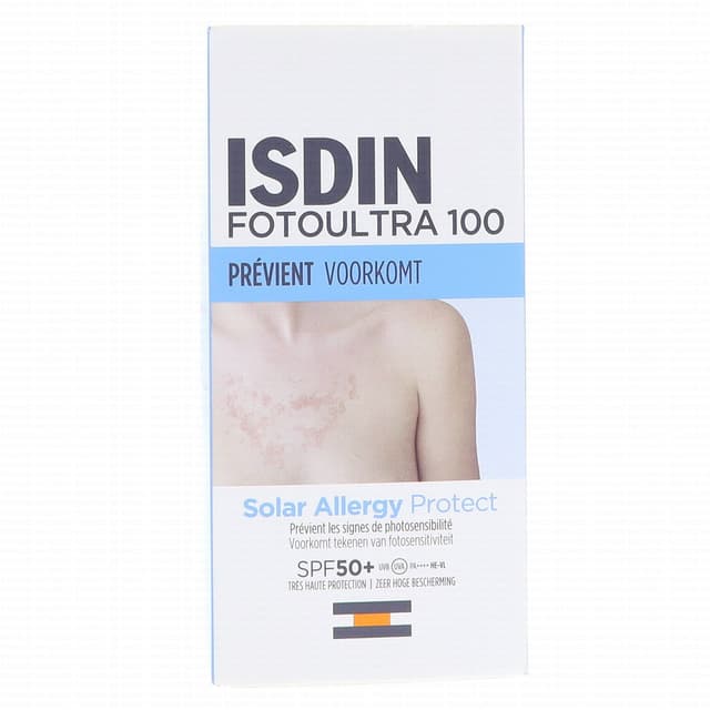 ISDIN Fotoultra100 Solar Allergy 50+ – Crème solaire