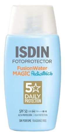 ISDIN Fusion Water Magic Pediatric SPF50 – Crème solaire enfants