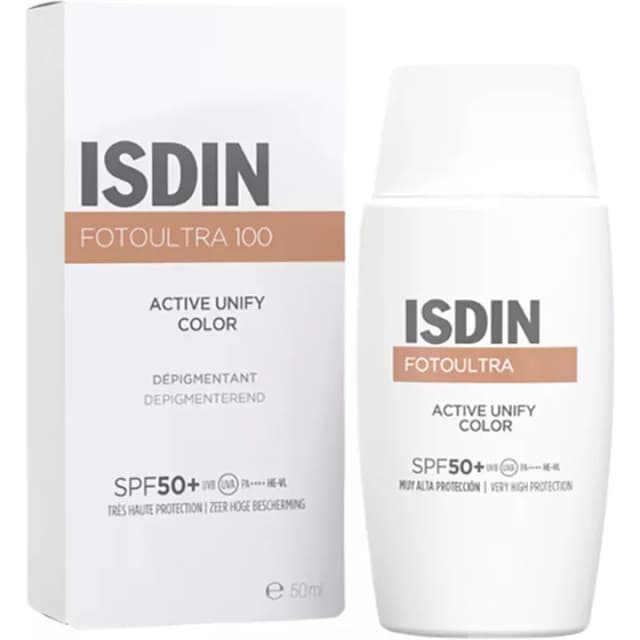 ISDIN Fotoultra Active Unify SPF50+ Crème Solaire