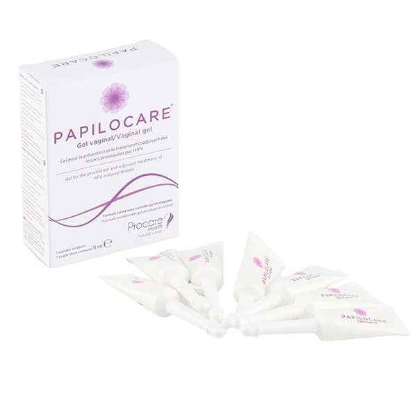 Papilocare Gel Vaginal – 7 ampoules de 5 ml