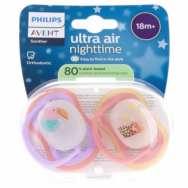AVENT Sucette Air Neutre – 2 pièces, à partir de 18 mois